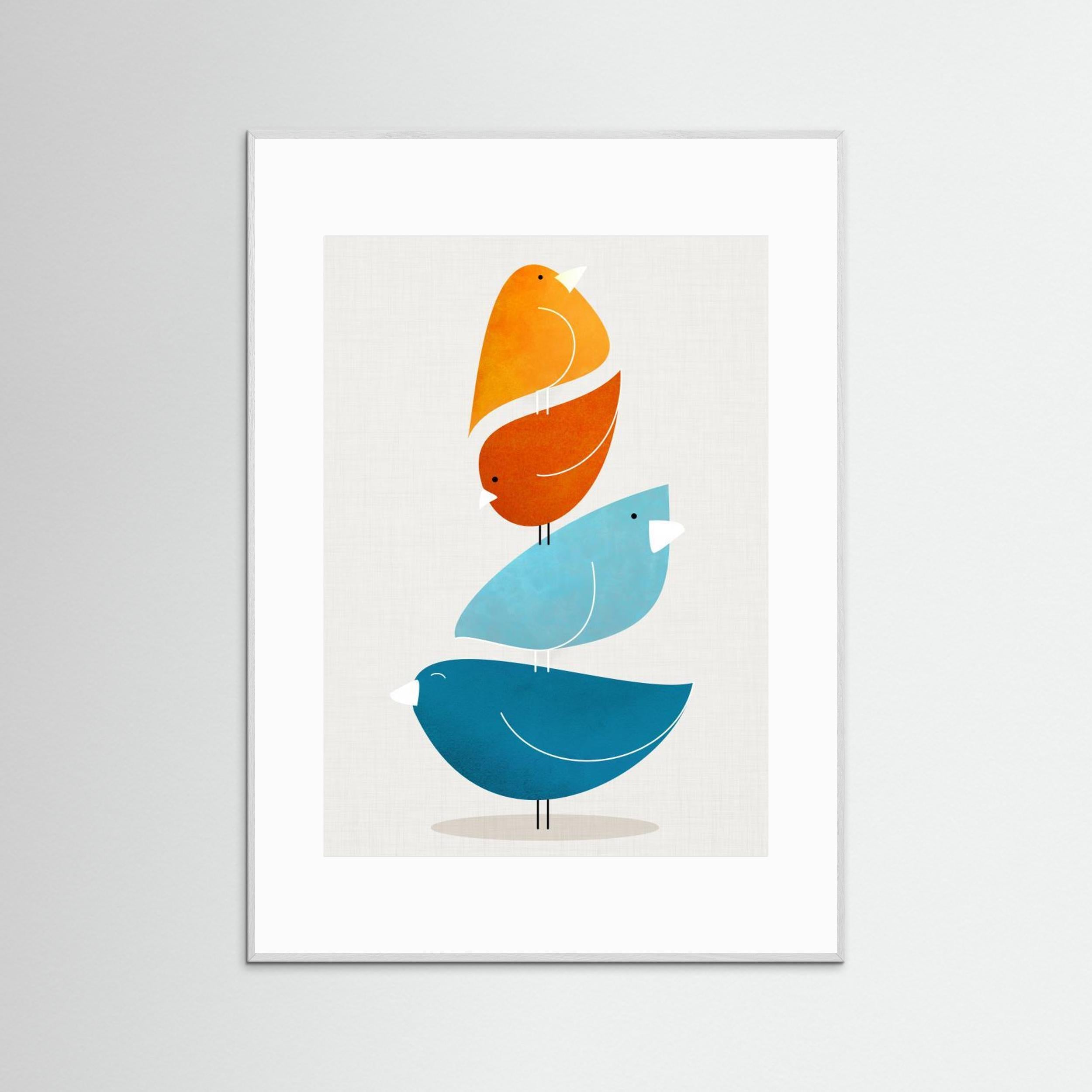 Bird Stack #2 by Kristian Gallagher